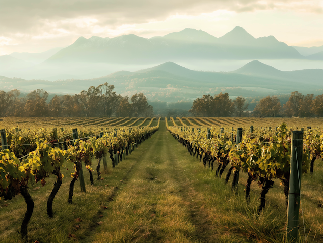 Serene Vineyard Landscape (1)